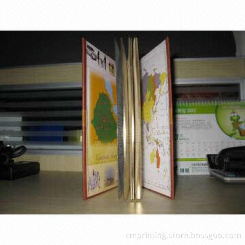 Hardcover PU Notebook, Single Color, 100gsm Offset Paper, Have a Gilt Edge